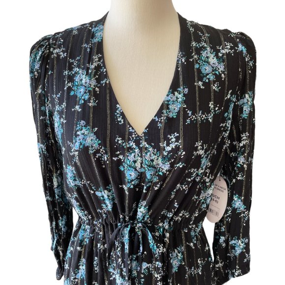 Scoop NYC Maxi Floral Dress Sz 4/6 - Picture 7 of 7